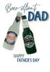 Picture of BEER-ILLIANT DAD HAPPY FATHERS DAY CARD